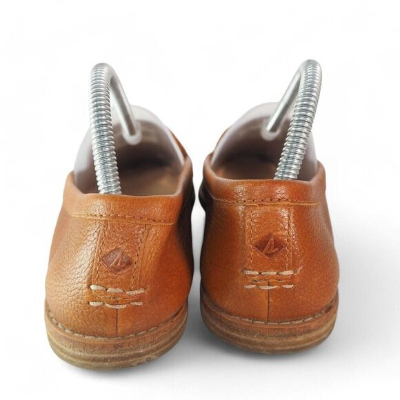 Sperry Top-Sider Saybrook Leather Tasseled Loafers Tan STS85452 Women's 9 - Picture 5 of 11